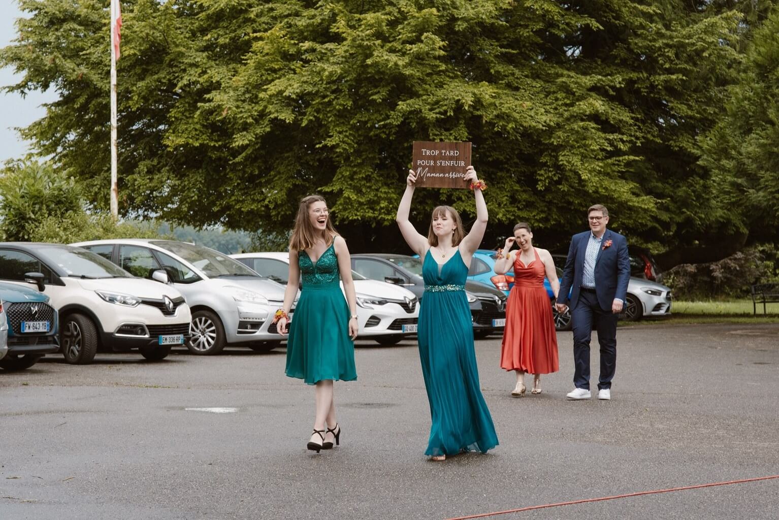 Mariage avec beaucoup d'enfants