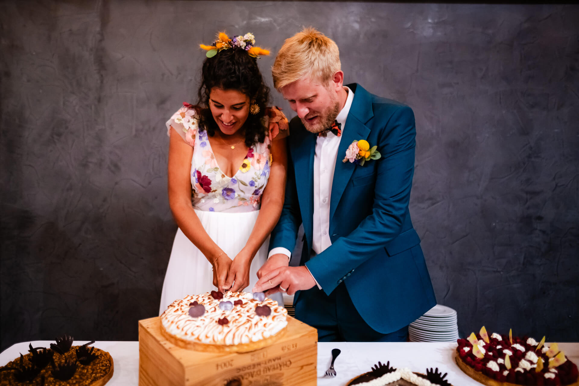 Enfant très chic au mariage